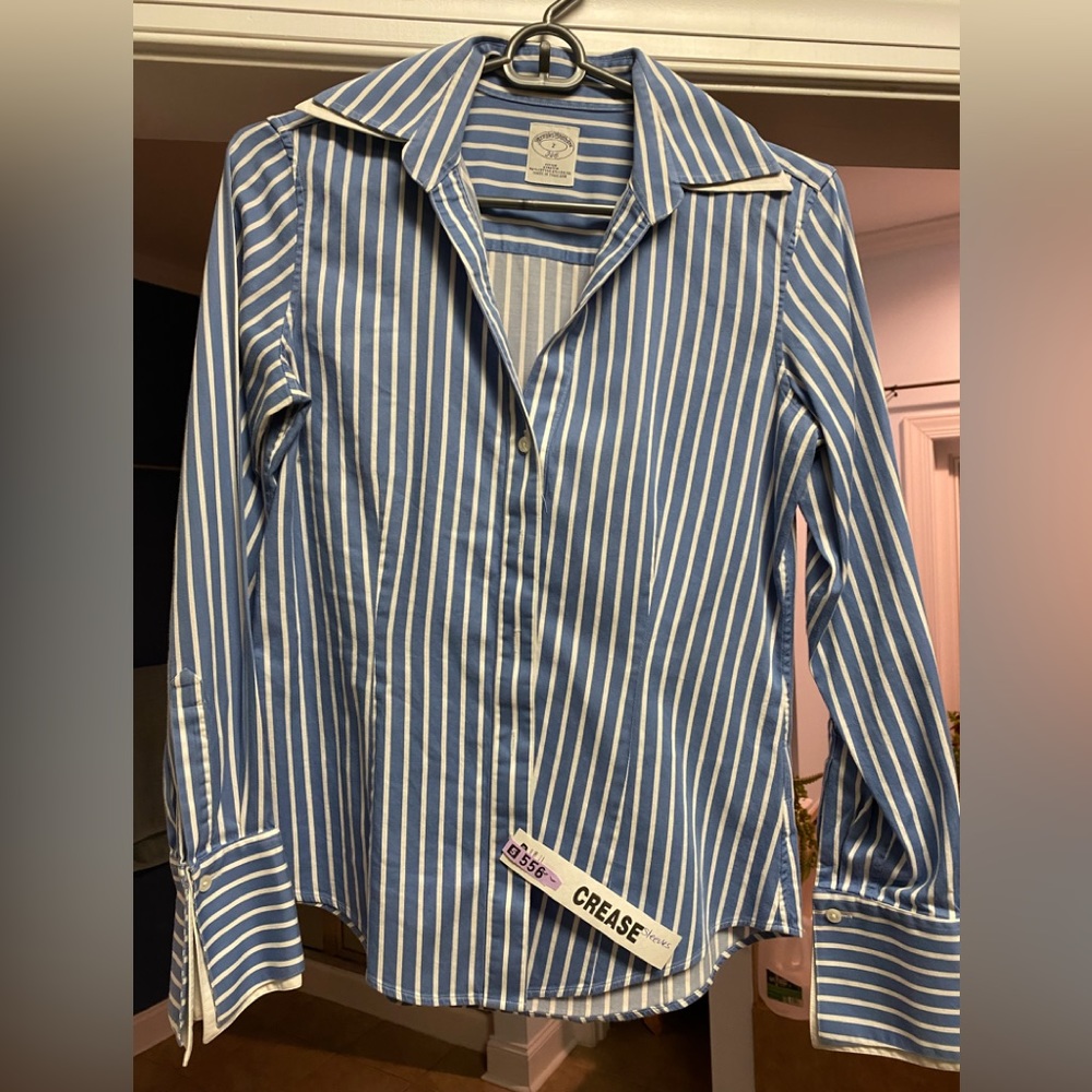 Brooks Brothers button down, EUC,  french cuff, recently dry cleaned